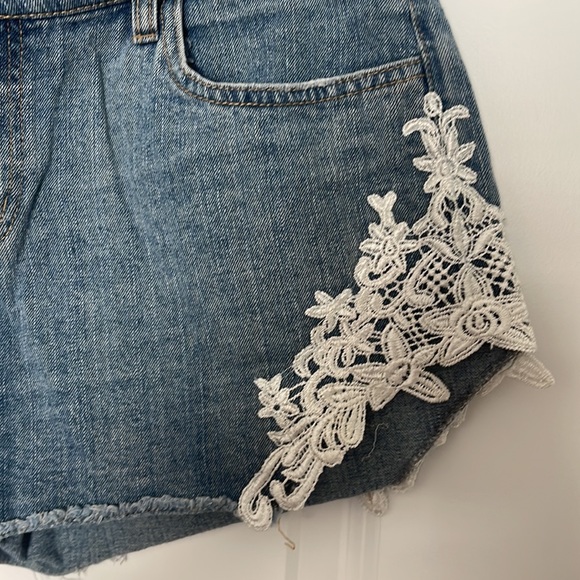 Francesca’s denim shorts - Picture 2 of 3